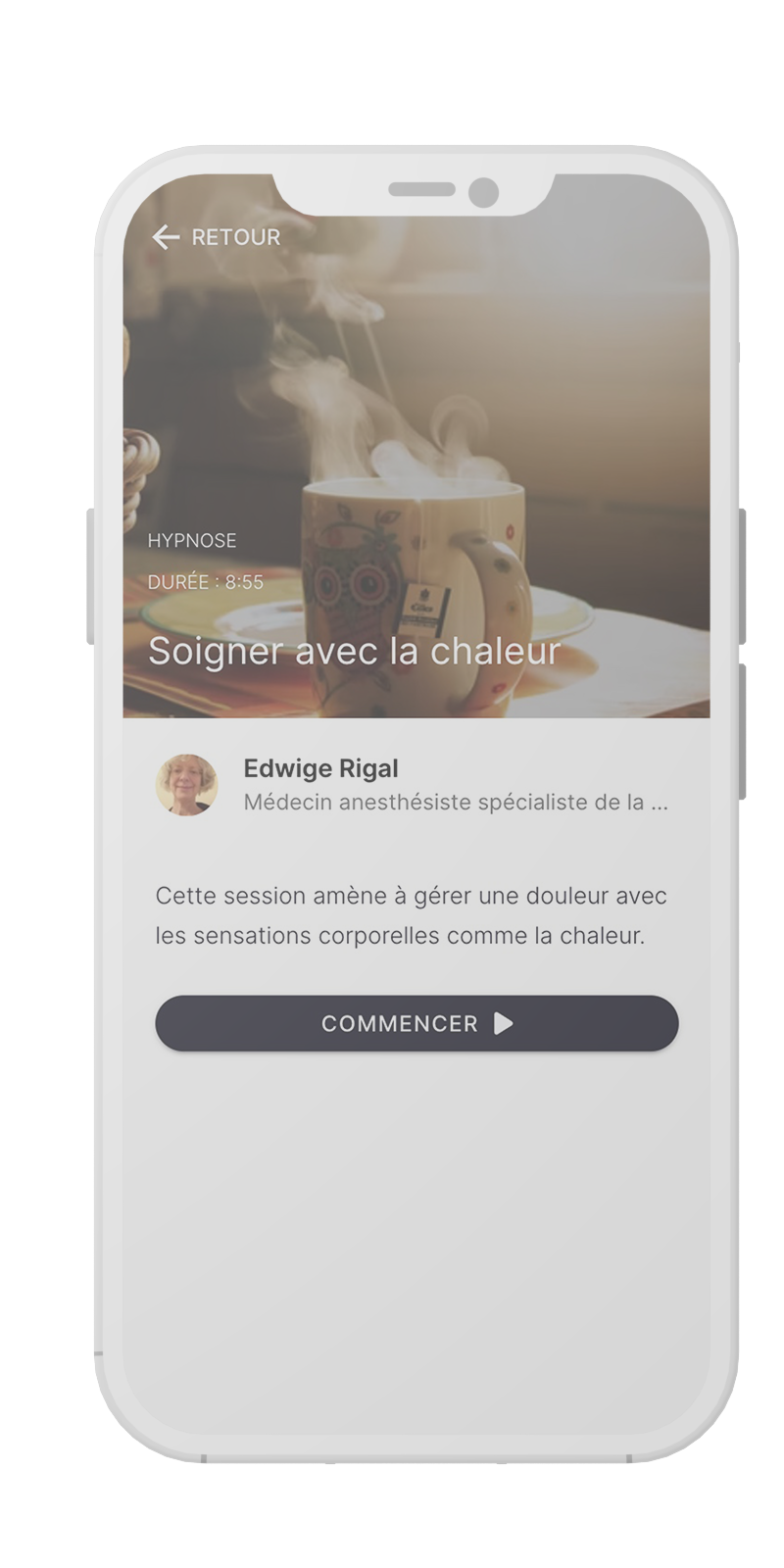 application hypnose médicale